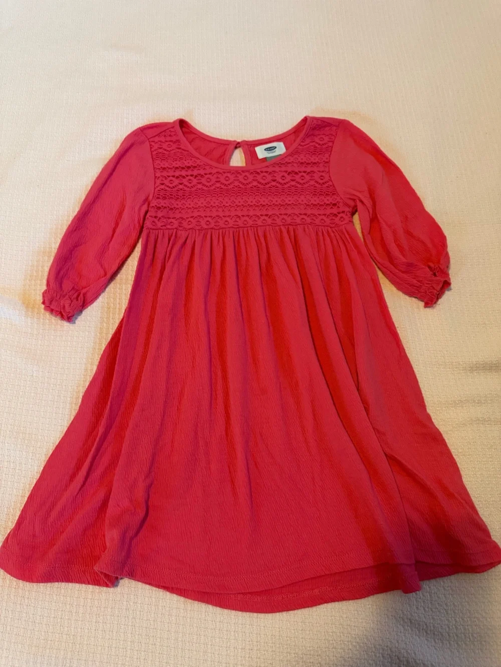 Old Navy Coral-Red Tank Top